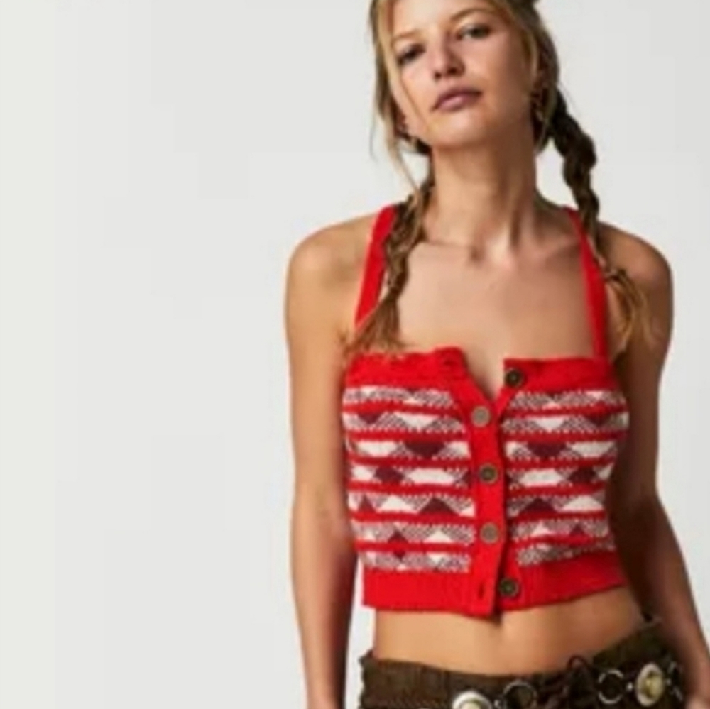 Free People Neighborhood Tank Size Large NWOT